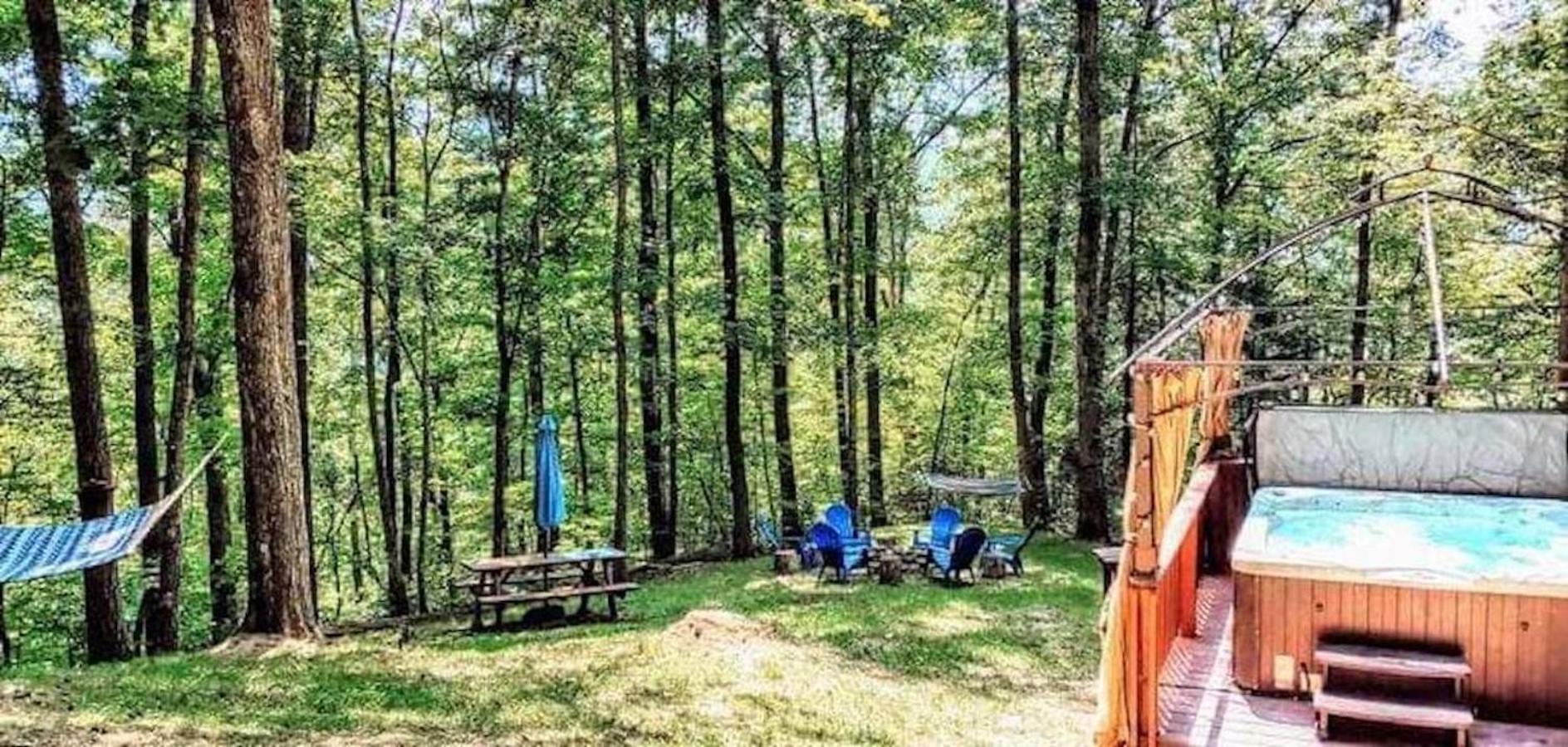 Trailseeker Cabin W King Bed Hot Tub At Red River Gorge Natural Bridge Stanton 外观 照片